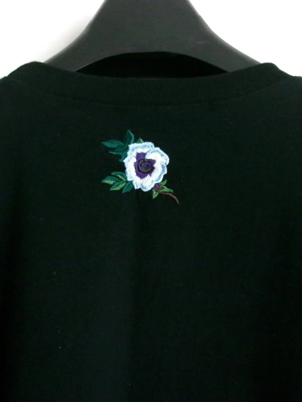 GG LOGO 100% COTTON T-SHIRT BLACK UNISEX Sz-O/S - Picture 5 of 7